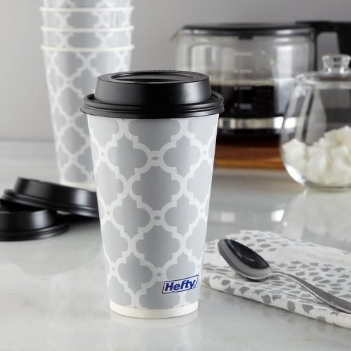 wholesale 16 ounce disposable paper hot cups with lids