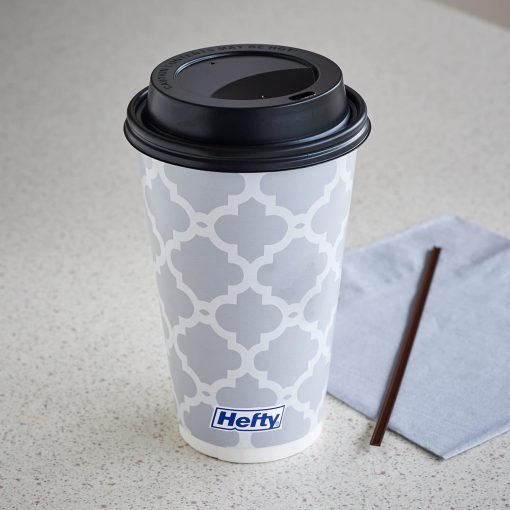 wholesale 16 ounce disposable paper hot cups with lids