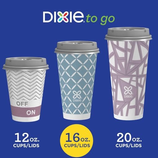 wholesale 16 oz disposable paper coffee cups with lids - perfect for on-the-go hot beverages